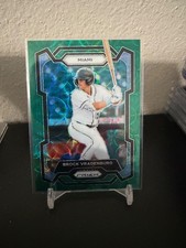 2024 Panini Prizm - Brock Vradenburg #153 Green Scope Prizm /75 (RC) Marlins