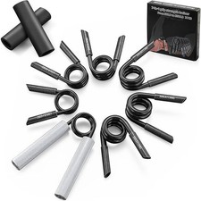 Metal Hand Grip Set, 50LB-350LB 7 Pack No Slip Heavy-Duty Grip Strengthener