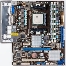 ASRock 960GM/U3S3 FX AM3+ MicroATX Motherboard DDR3 AMD FX-6100 Windows XP Ready