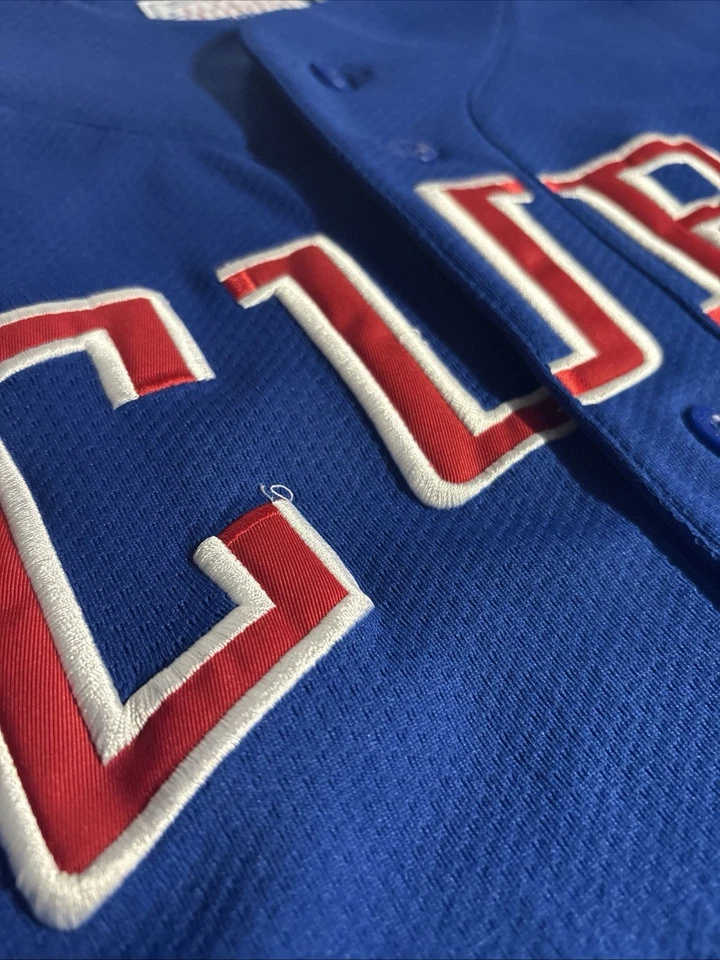 Camiseta deportiva de béisbol vintage para hombre MEDIANA Starter x MLB Chicago Cubs SAMMY SOSA #21 Foto 3 de 4