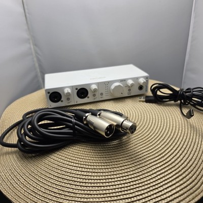 Arturia MiniFuse 2 USB Audio Interface Tested Working w/ USB Cable & XLR Mic Cab