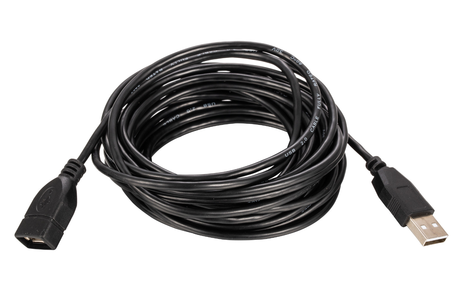 USB 2.0 Extension Cable Black AM to AF Super Speed EXT Cord 3-15ft Multi-Pk LOT