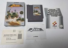 NES Jackal Complete in Box Nintendo Circle Seal Near Mint