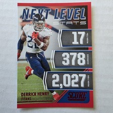 2021 Score - Next Level Stats Red #NL17 Derrick Henry