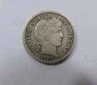 United States Silver Barber Dime 1906 P Philadelphia SCARCE