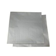 Patch for - Polyester Material Silver Type - Strong Self Adhesive Backing -
