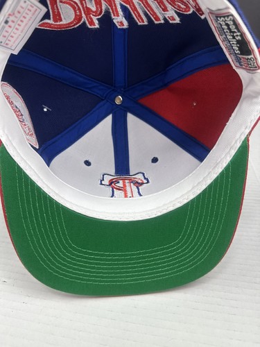 Vintage Philadelphia Phillies Back Script Snapback Hat MLB NWT - Picture 5 of 6