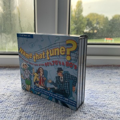 Name That Tune? | The Musical  Intro  quiz of the 60 s, 70 s & 80 s | 3-CDs Box 