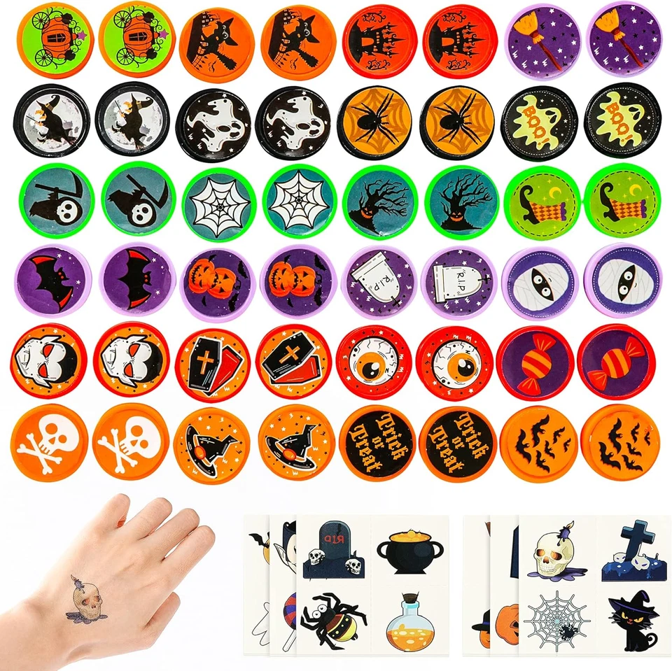 192 piezas pegatinas de Halloween para niños Halloween  Foto 2 de 4