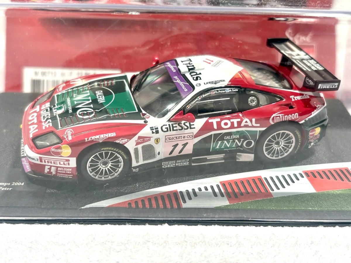 Hachette 1/43 Ferrari 575 GTC - 24h Spa-Francorchamps 2004 (#65