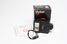 Vivitar 225 flash w/Sync cord, Boxed, Tested, clean