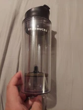 Starbucks Bodum French Press To-Go Travel Acrylic Cup/Tumbler 16 Oz