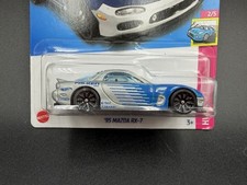 Hot Wheels 95 Mazda RX-7 Silver 2023 HW Drift #177 MIP