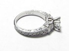14K SOLID WHITE GOLD NEIL LANE RING / PRINCESS & ROUND 33 TOTAL NATURAL DIAMONDS — photo 2
