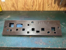 PEXTO 928 Blacksmith/Tinsmith Stake Plate No Cracked/Broken Pockets VG! U.S.A.