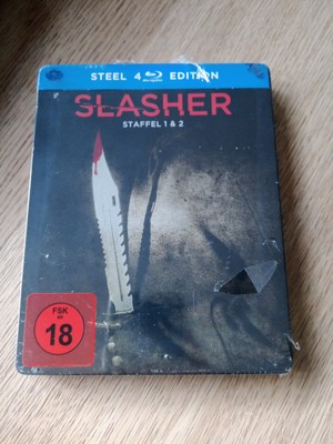 Slasher Staffel 1+2 Guilty Party - Steelbook TV serie   Blu-Ray NEU