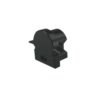 DEKO-LIGHT Profil Endkappe R-ET-01-05 Set 2er-Set Kunststoff schwarz