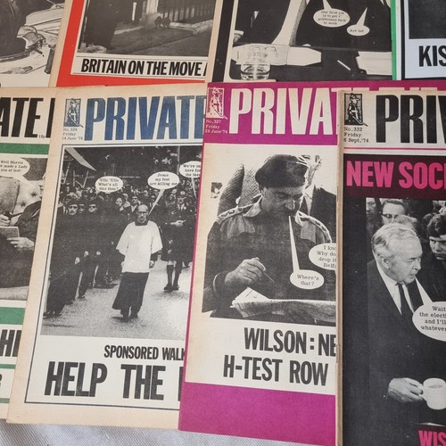 PRIVATE EYE magazine - 12 x various Issues from 1974 / Vintage Comedy - Picture 5 of 14