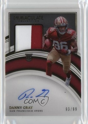 2022 Panini Immaculate /99 Danny Gray #131 RPA Rookie Patch Auto RC 11oh