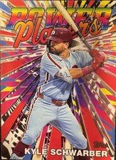 2025 Topps Series 1 Celebration KYLE SCHWARBER Power Players PHILLIES #PP-5