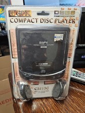 GPX Compact Disc Player C3853G Opened And Tested Bass Boost Head Phones Adapter