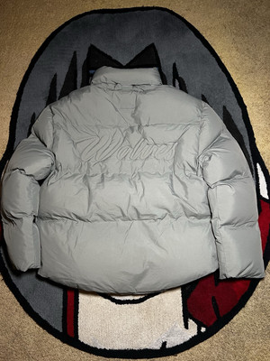 Darc Sport Wolves Club Bushido Code Gabe Walker Sage Green Puffer Jacket New XL