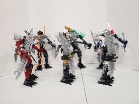 LEGO BIONICLE All 6 Titan Barraki Ehlek/Brutaka MOC Crossover 8920/8734 