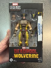 MARVEL LEGENDS DEADPOOL & WOLVERINE WOLVERINE  BROWN SUIT  ACTION FIGURE HASBRO