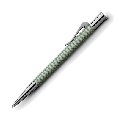 Faber-Castell Guilloche Ballpoint Pen in Sage Green - NEW in Box