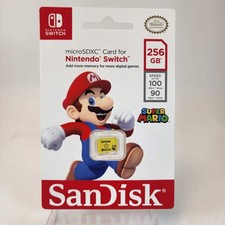 SanDisk 256GB MicroSDXC Micro SD Card for Nintendo Switch - BRAND NEW