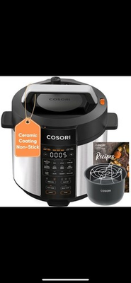 #ad #ad COSORI 6QT Electric Pressure Cooker Stainless Steel CMC CO601 SUS NEW SEALED $39.99