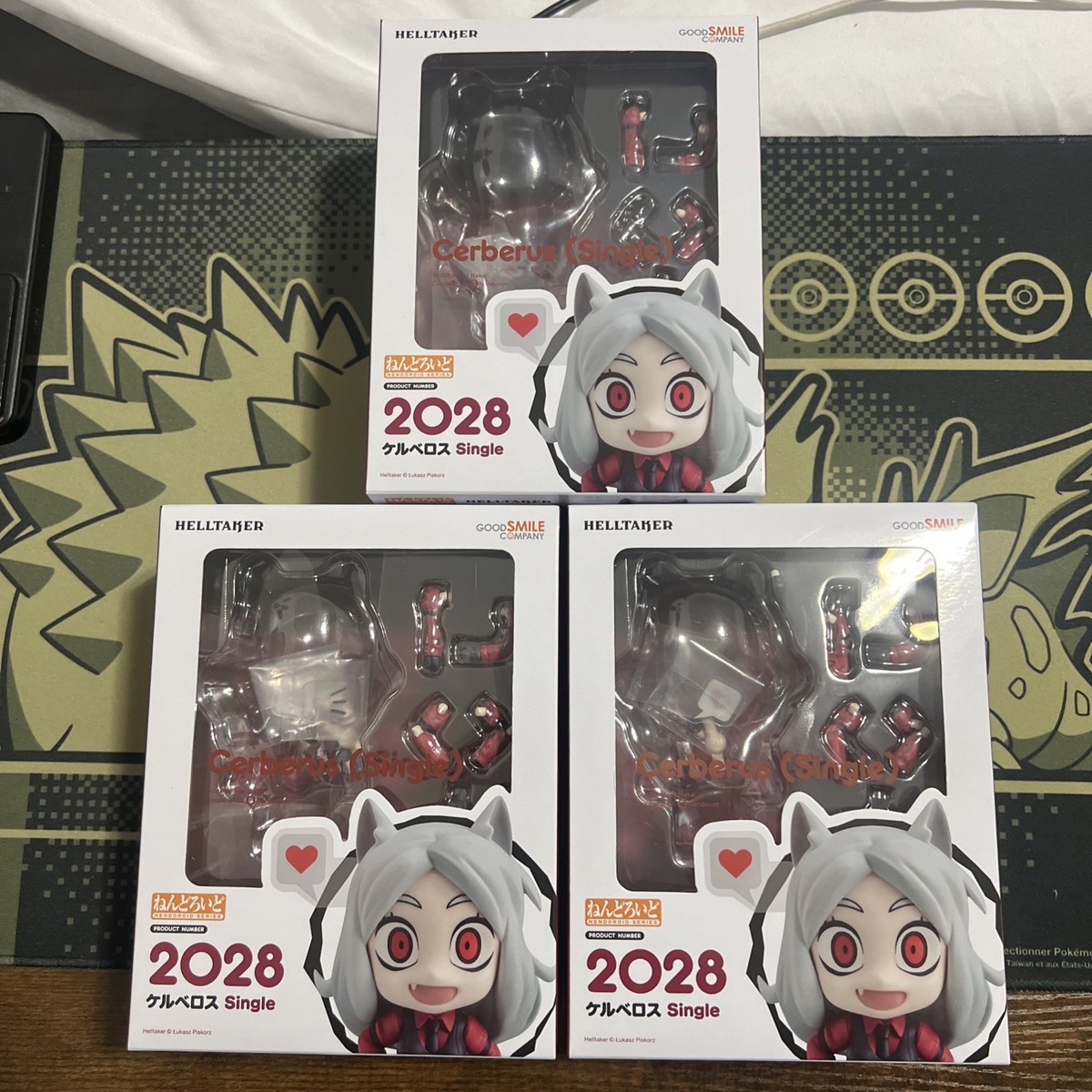 Nendoroid 2028-DX Helltaker Cerberus (Triple Set) + Good Smile