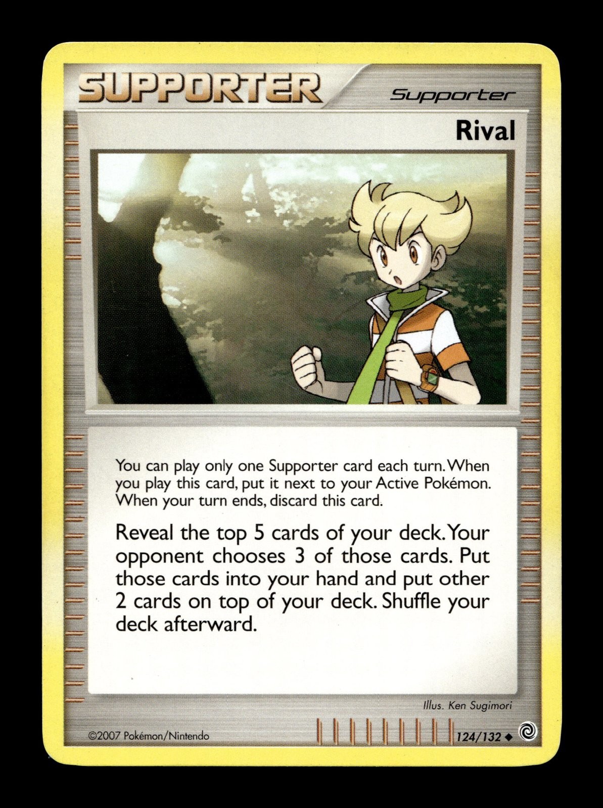 Rival Secret Wonders #124 (2007) Uncommon LP Pokemon