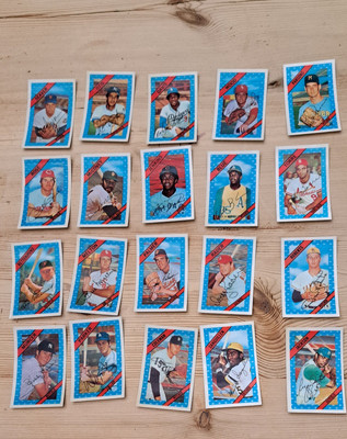 1972 Kelloggs Baseball (54) Card Complete SET