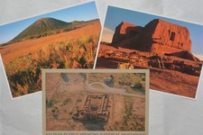 LOTE (3) Postales Pecos, Volcán Capulín y Monumento Nacional Misión, Nuevo México