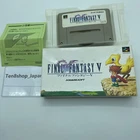 Final Fantasy V 5 Nintendo Super Famicom w/box Good From Japan Japanese version