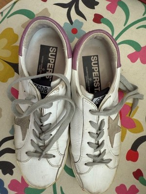 Golden Goose Deluxe Brand Women's Superstar Sneaker White/Dark