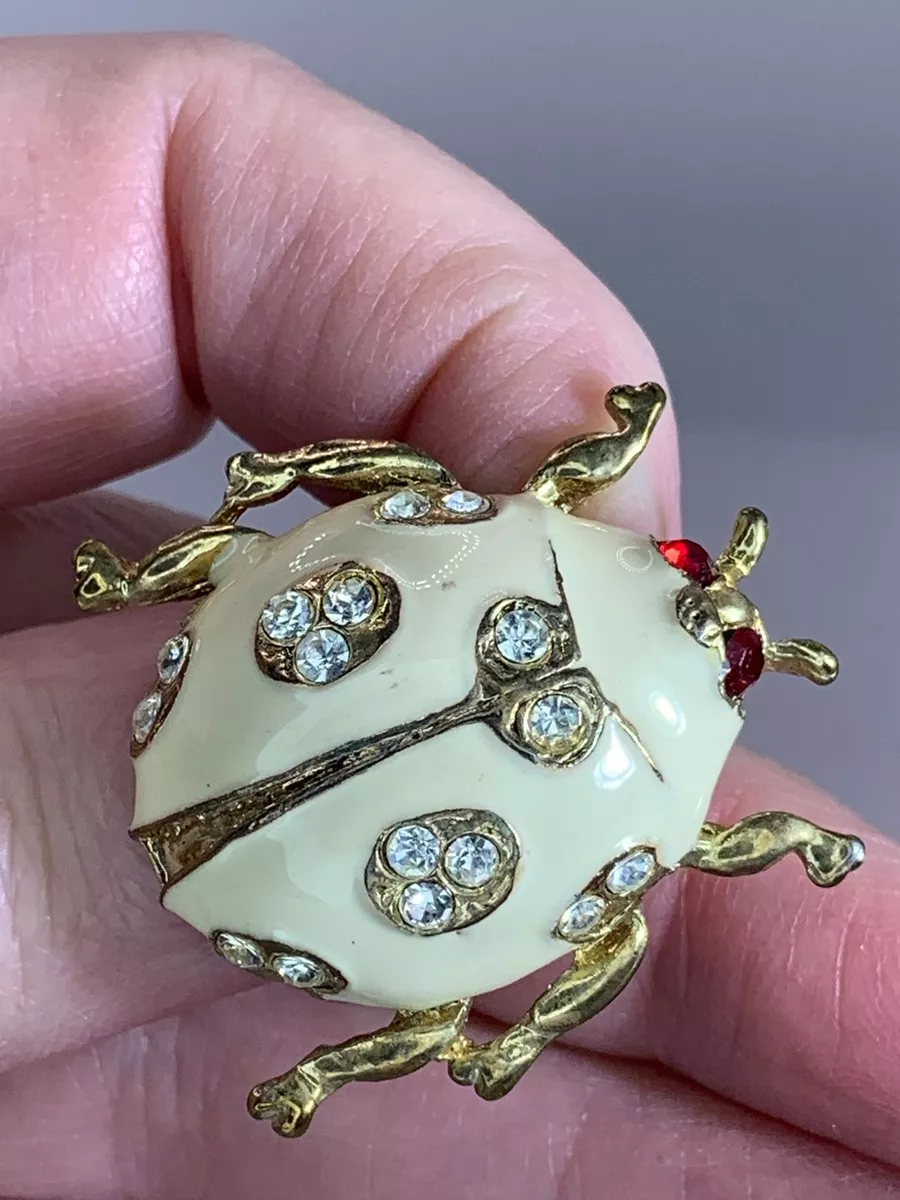 Ladybug brooch deals