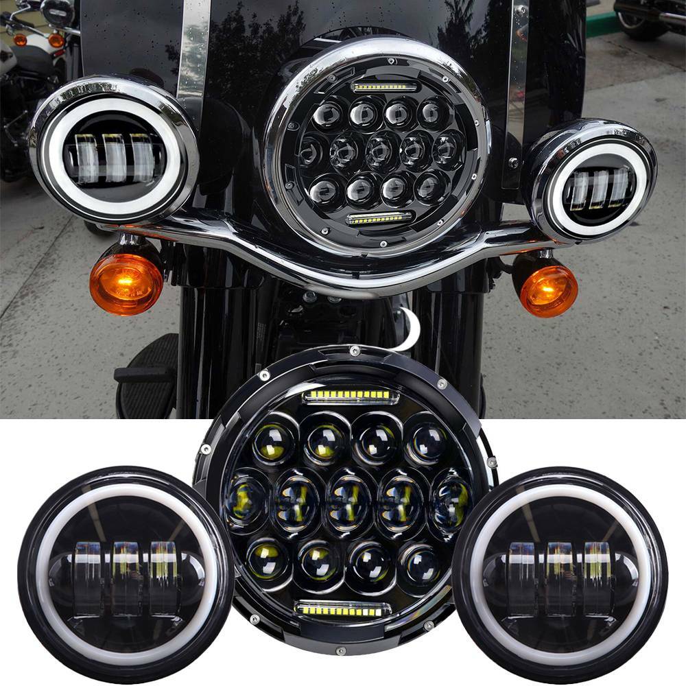 For Harley Road King FLHR/Fatboy 7