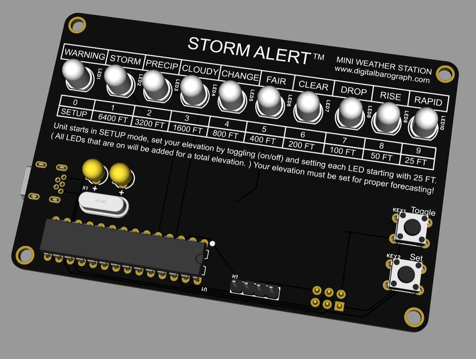 ASI MINI WEATHER STATION - MWS BLACK CASE - Image 3 of 3