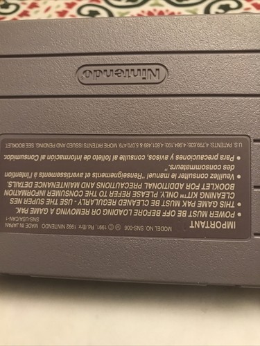 Vintage THE LION KING Super Nintendo SNES Tested & Working AUTHENTIC - Picture 4 of 7
