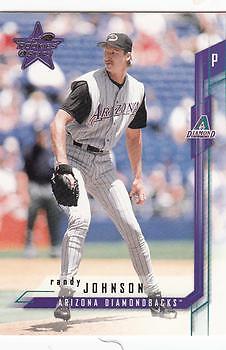 2001 Leaf Rookies & Stars #51 Randy Johnson - Arizona Diamondbacks