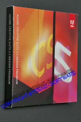 Adobe Creative Suite 5.5 Design Premium deutsch Macintosh DVD -incl. MwSt. CS5.5
