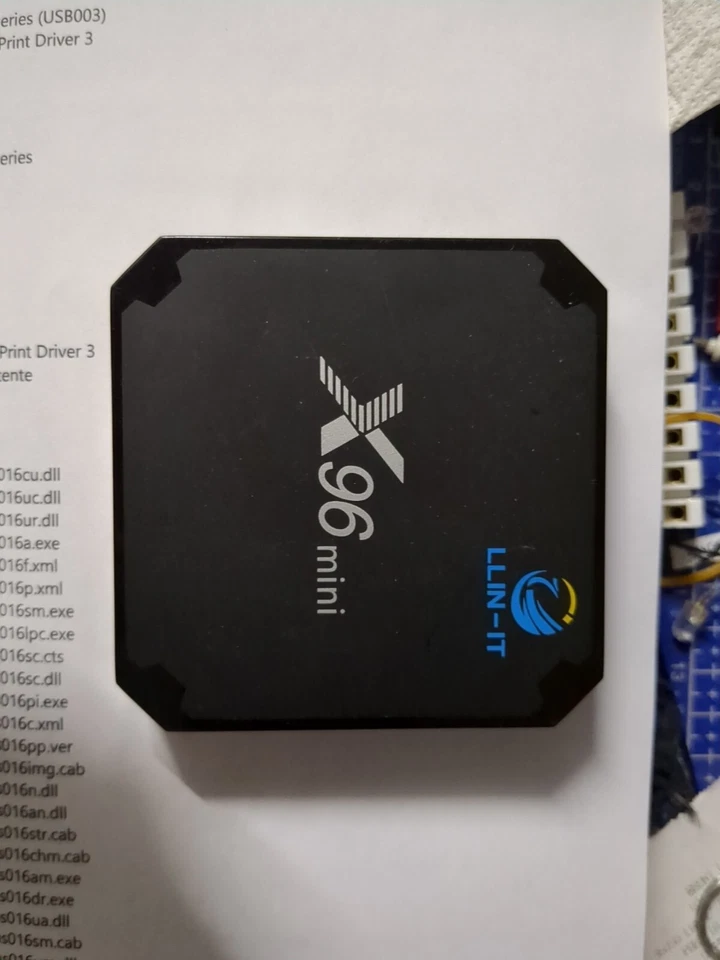 X96 MINI Android 7.1 Smart Box - Nero Smart Tv - Immagine 2 di 2