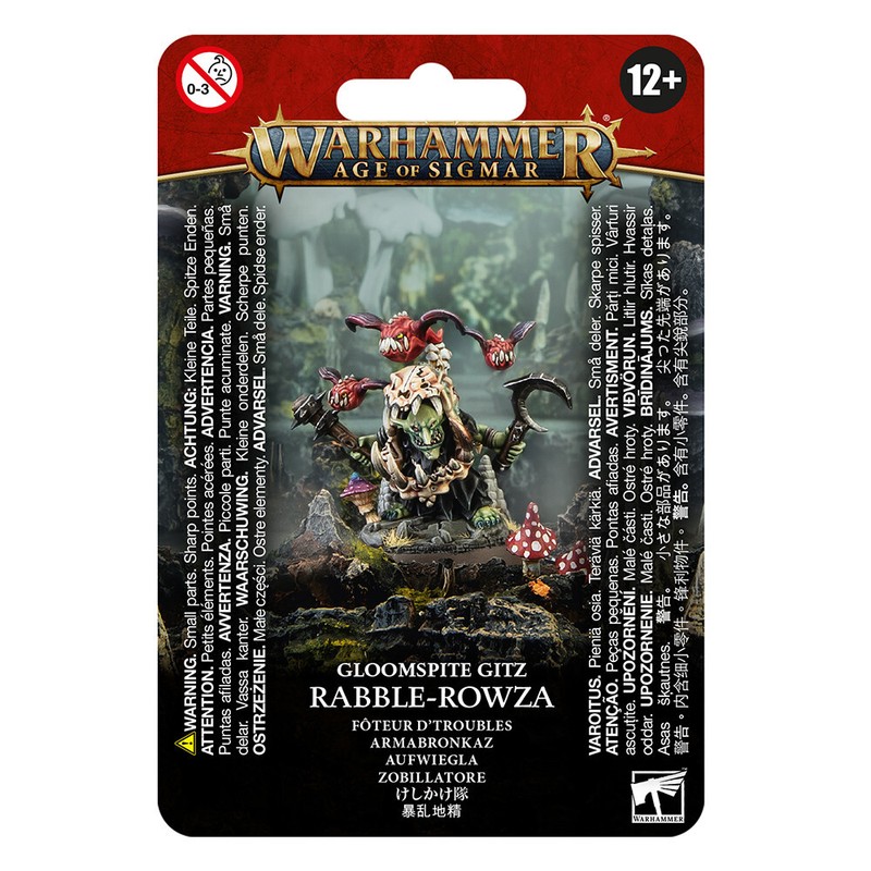 Gloomspite Gitz Rabble-Rowza | Warhammer Age of Sigmar Miniature