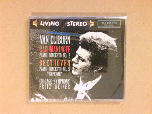 RARE CD / VAN CLIBURN JOUE RACHMANINOFF & BEETHOVEN / NEUF SOUS CELLO - Picture 1 of 2
