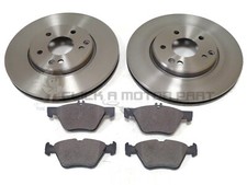 Front 2 Brake Discs And Pads For Chrysler Crossfire 3.2 04-08 (Check Size 300mm)