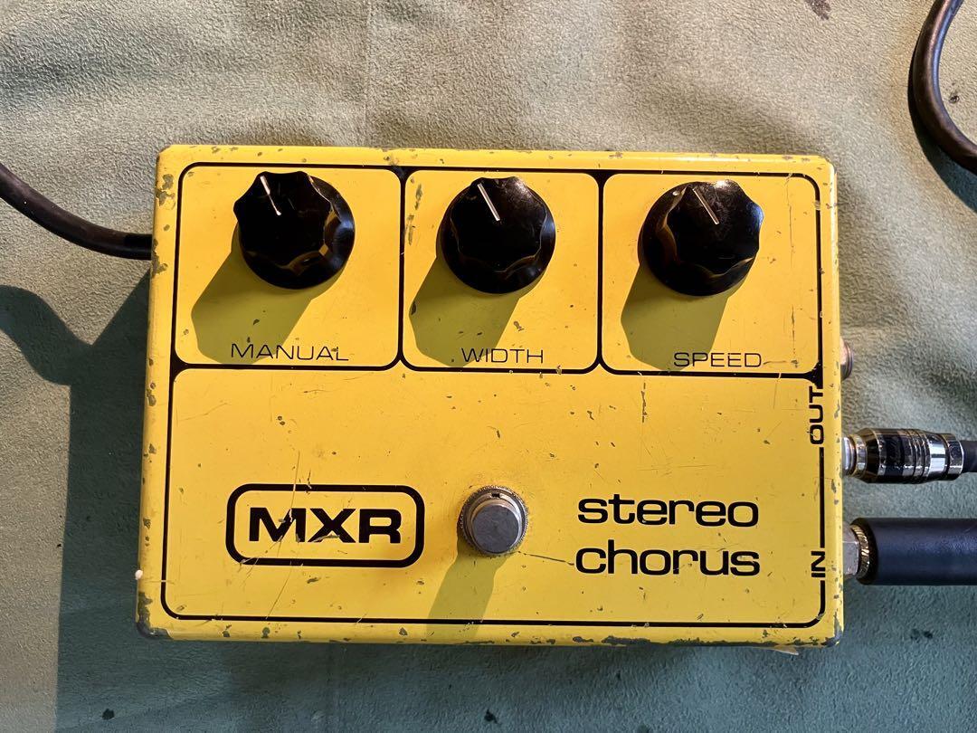 MXR Stereo Chorus 1979 ビンテージ 1979 MXR Stereo Chorus M134 #1 - Voicing & Audio Demo - YouTube