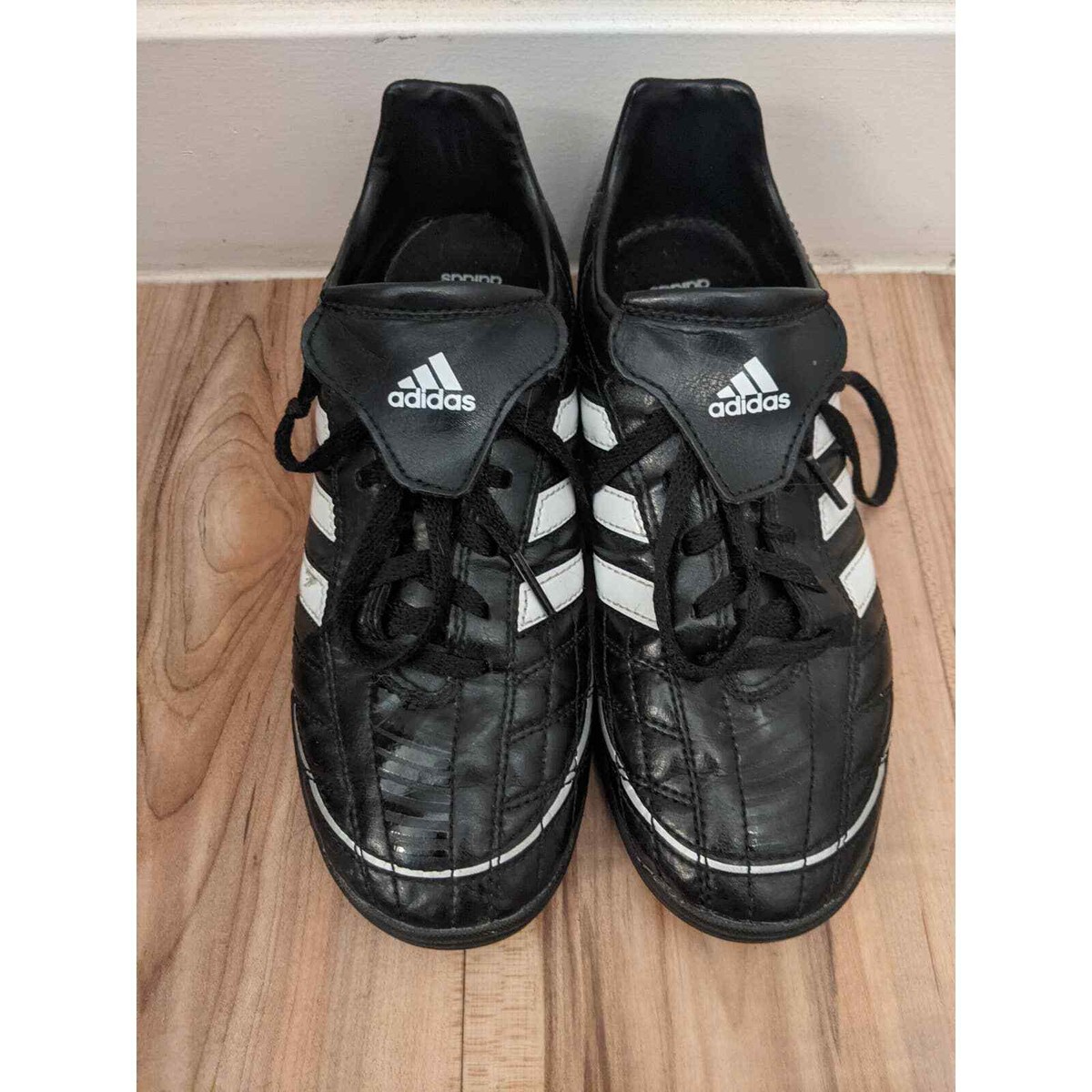 adidas gazelle silver green womens adidas Goletto IX Turf Cleats Kids Black 1.5 main image 1