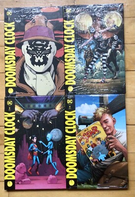 Doomsday Clock Band 1-4 Variant Hardcover OVP Panini Comics Watchmen NEU !